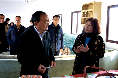 四川省委常委、省委農工委主任李昌平調研臺資企業